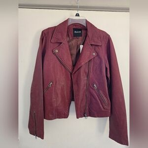 Madewell Washed Leather Jacket